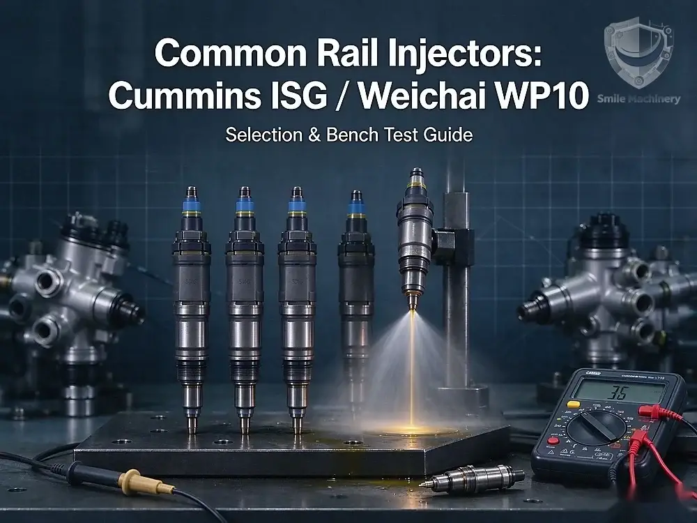 Common rail injector bench test