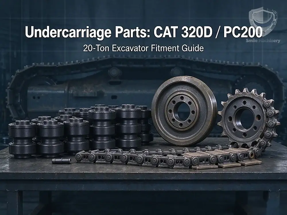 CAT 320D track roller selection