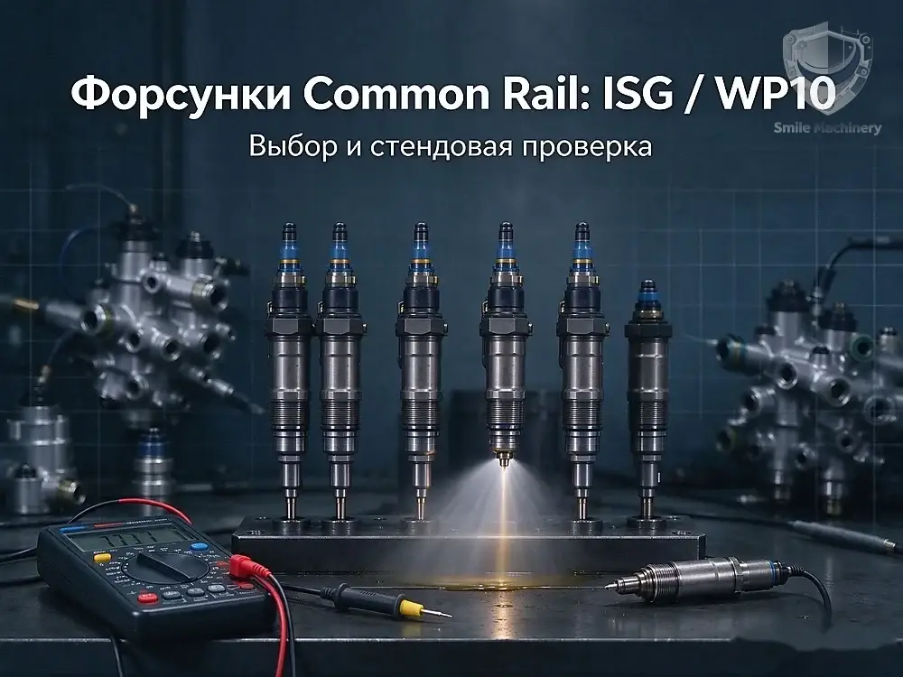 Cummins ISG Weichai WP10 выбор форсунок