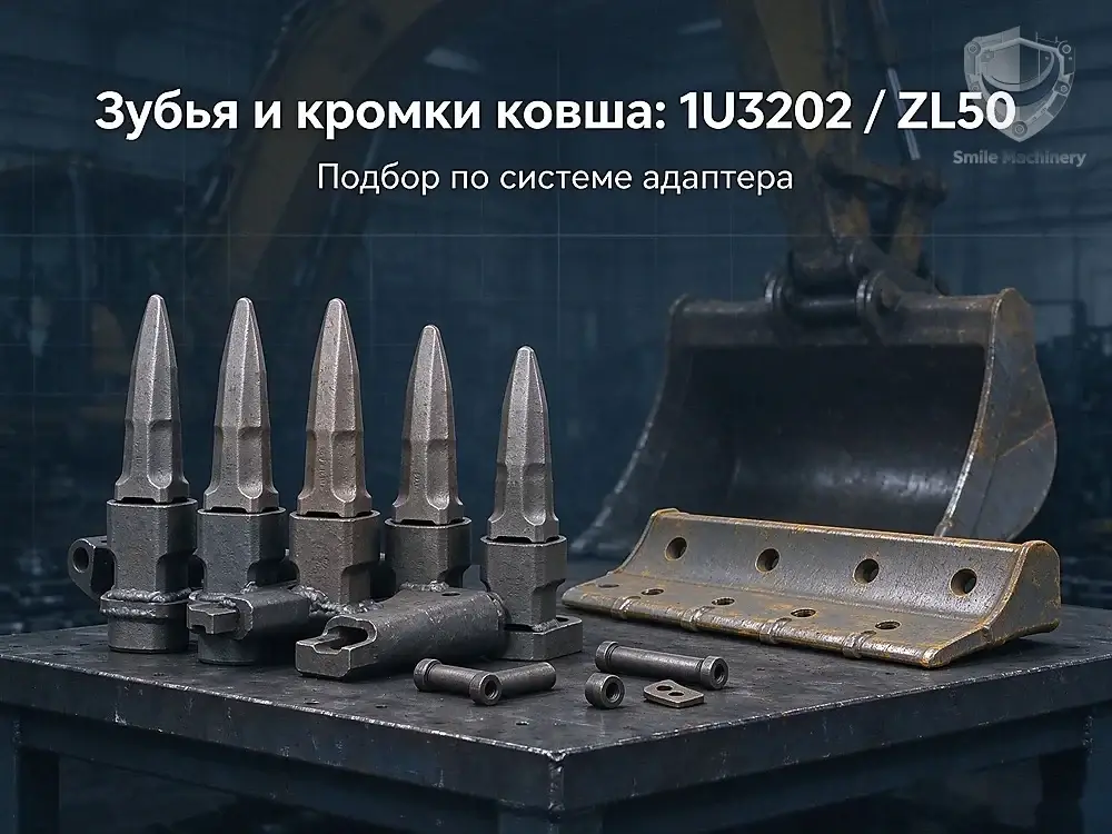 ZL50 зубья кромка погрузчика