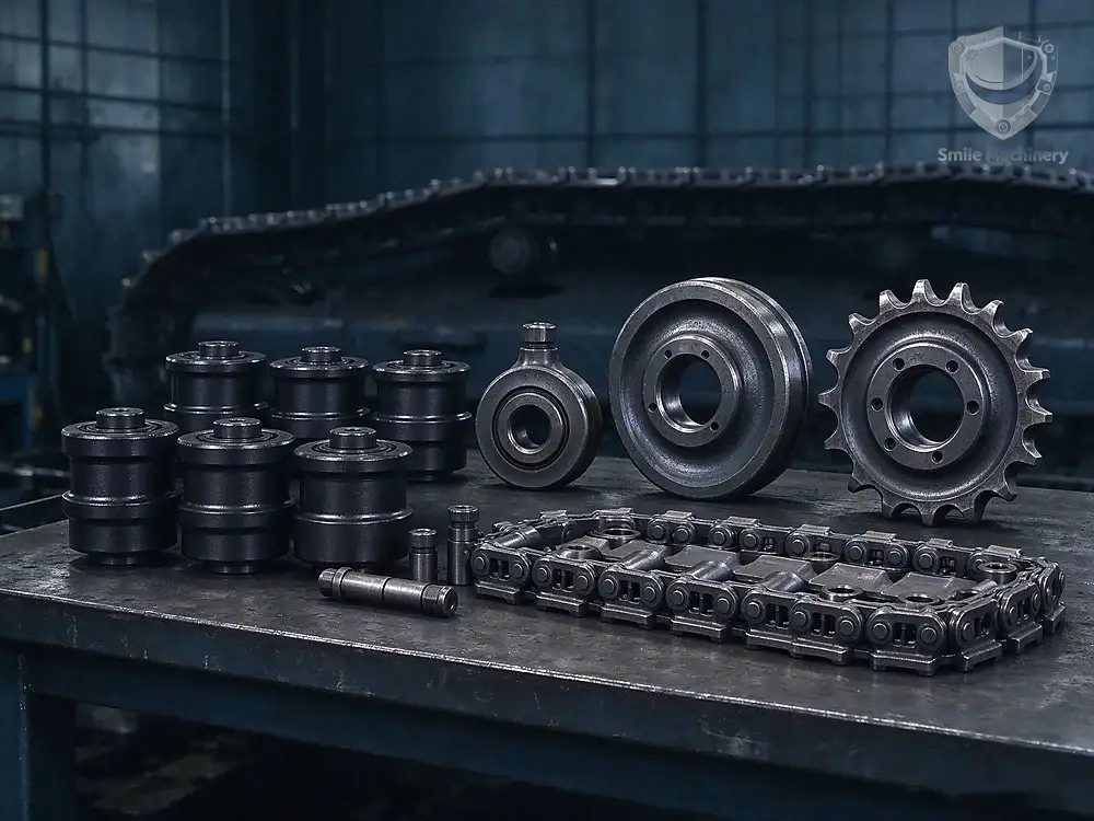 20 ton excavator undercarriage parts