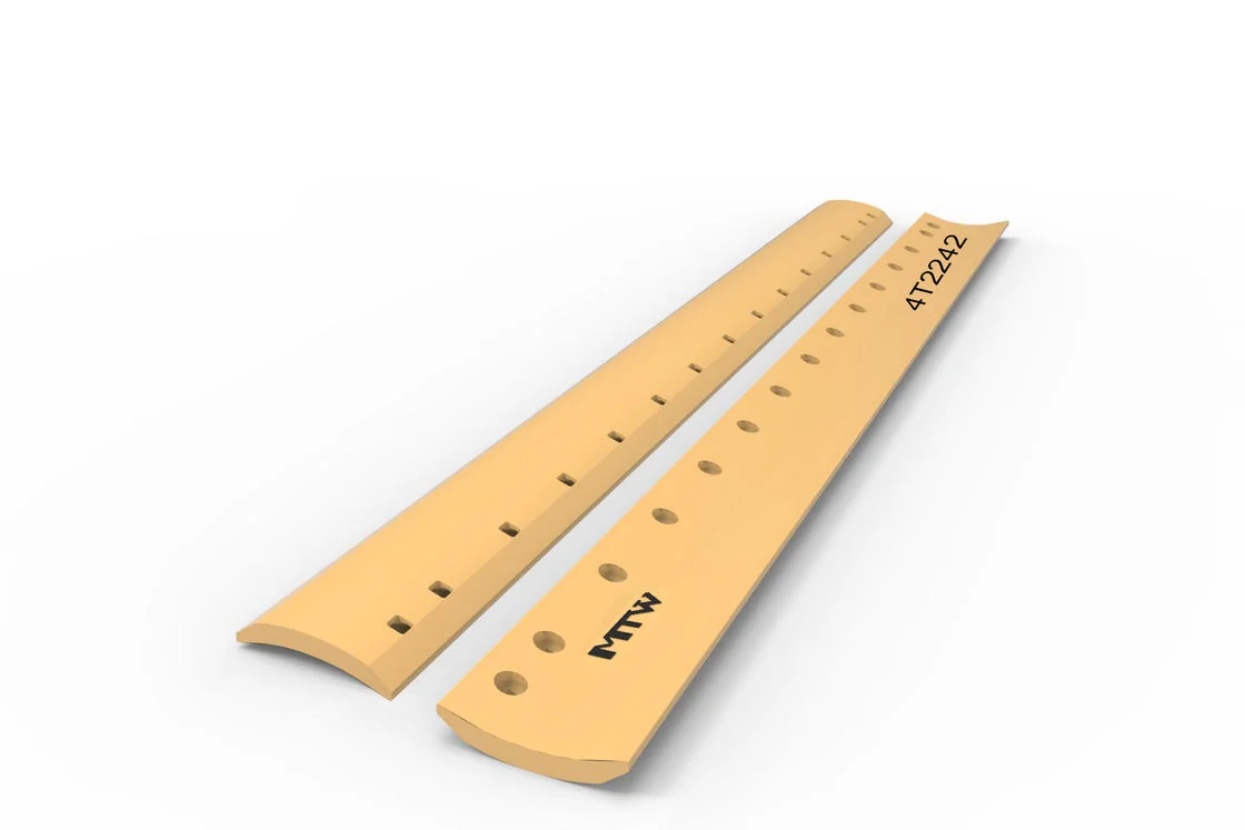Caterpillar Grader Blade 4T2242 — Curved Cutting Edge